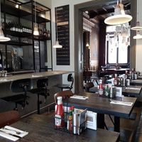 interior at Ellis Gourmet Burger in Bruges