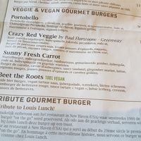 vegan options at Ellis Gourmet Burger in Bruges