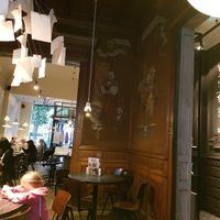 From the back of the restaurant at Ellis Gourmet Burger in Bruges