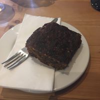 Date and Apple cake. Was much nicer than the picture suggests. at The Smiddy Bistro in Lochgilphead