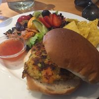 Burger at The Smiddy Bistro in Lochgilphead