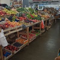 Fruits and vegetables at Central Farm Market in Budva