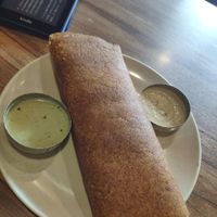 Plain dosa without ghee at MTR Malaysia in Kuala Lumpur