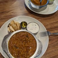 Rice porridge dish at MTR Malaysia in Kuala Lumpur