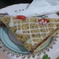 Bakewell tart  at Thought Foundation in Birtley