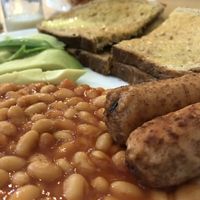Vegan brekkie at Thought Foundation in Birtley
