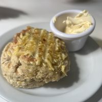 Cheese scone   at Hive Coffee Company in Jarrow