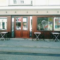Street front of Taco Santo at Taco Santo in Ghent