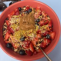   at Backyard Bowls in Santa Monica