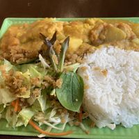 Yellow curry   at Hanh Phuc - Vegetarian Restaurant in Surry Hills