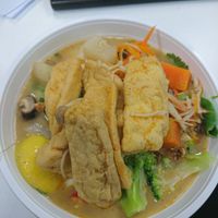 Take away laksa at Hanh Phuc - Vegetarian Restaurant in Surry Hills