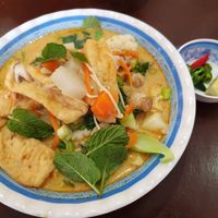 Laksa Pho at Hanh Phuc - Vegetarian Restaurant in Surry Hills