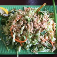 Cabbage salad with amazing dressing at Hanh Phuc - Vegetarian Restaurant in Surry Hills