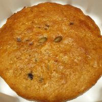 cross between a pancake and scone at Guru Cake in Seoul