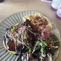 I absolutely love it here🫶🏼 The food, staff and atmosphere is 10/10💚 Vegan restaurants in my area are rare so I’m so grateful for Leafy Greens providing this amazing foo at Leafy Greens & Co in Warrenpoint