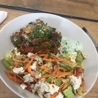 Delicious moussaka (specials menu) at Leafy Greens & Co in Warrenpoint