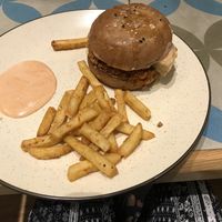 Sloppy Joe burger at Imagine Cafe in Mumbai