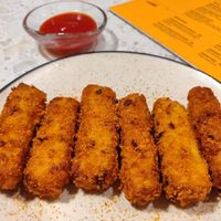 Mozzarella sticks at Imagine Cafe in Mumbai
