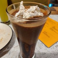 Vegan mocha at Imagine Cafe in Mumbai