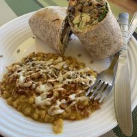 The wrap is sooo good! at The Sunshine Food Co in Cape Town