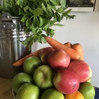 Fresh juices prepared!  at The Sunshine Food Co in Cape Town