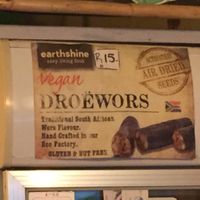 Vegan Droewors  at The Sunshine Food Co in Cape Town