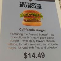 Beyond burger at Irving Oil in Enfield