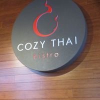 A bit higher end than I was expecting at Cozy Thai in State College