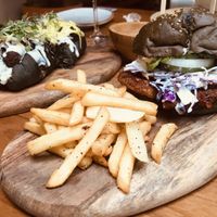 Hamburguesa Happy Chicken at KAIME in Medellin