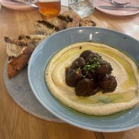 Hummus  at KAIME in Medellin