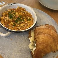 Croissant sandwich   at KAIME in Medellin