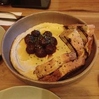 Humus de garbanzos at KAIME in Medellin