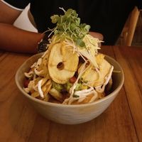 Bowl de papas, 10/10
Papas en espiral, vegetales, guacamole y mango at KAIME in Medellin