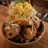 Potato spirals at KAIME in Medellin