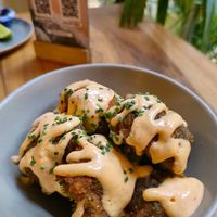 Cauliflower wings at KAIME in Medellin