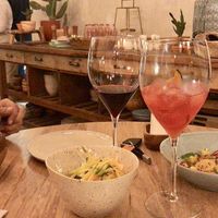 Crema de maíz y ceviche de yacón  at KAIME in Medellin