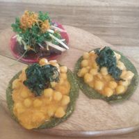 Tacos Verde y Rojo at KAIME in Medellin