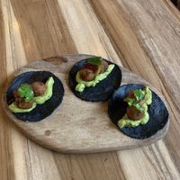 Falafel tacos  at KAIME in Medellin