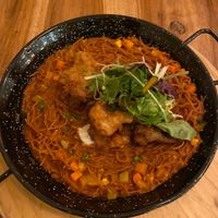 Noodle casserole at KAIME in Medellin