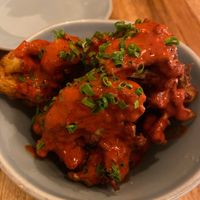 Spicy Cauliflower - ordered this twice! at KAIME in Medellin