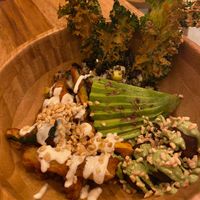 Kale bowl with vegetables  at KAIME in Medellin