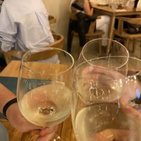 Toast to happiness at KAIME in Medellin