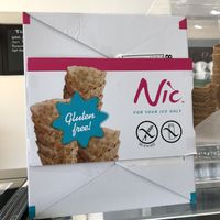 Gluten free & vegan cones at Gelataria da Pietro in Vila Nova De Milfontes