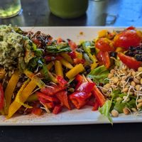 Salad at NektaR in Crete