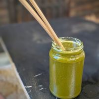 Ginger & veg juice at NektaR in Crete