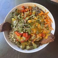 The salad!  at NektaR in Crete