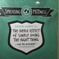 Sign at Mod Pizza in California