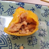 Starter filled with tofu at Boa-Bao in Lisbon