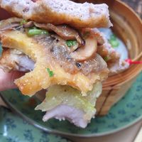 Boa bun with sweet potato and mushrooms at Boa-Bao in Lisbon