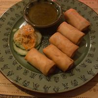 Spring rolls  #Veganuary at Boa-Bao in Lisbon